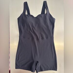 Black Athletic Bodysuit